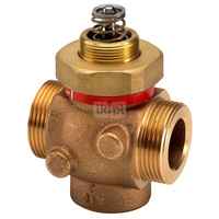 Zawór regulacyjny dwudrożny DANFOSS VM2, DN 25 (gzm x gzm), PN 25, Kvs: 8 m3/h