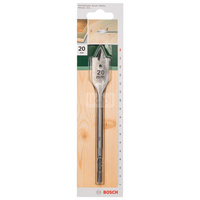 Wiertła płaskie, chwyt sześciokątny D = 20,0 mm, L = 160 mm