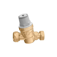 Regulator ciśnienia ze złączkami zaciskowymi – wersja skośna z manometrem O 22 praca w wysokiej temperaturze