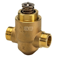 Zawór regulacyjny dwudrożny DANFOSS VZ2, DN 15 (gzm x gzm), PN 16, Kvs: 1.6 m3/h