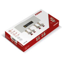 Zestaw zaworów kątowych pod kocioł 2-funkcyjny