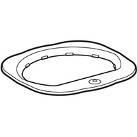 Pierścień mocujący Geberit do rynny zbiorczej serii CleanLine