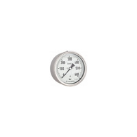 Manometr z rurką Bourdona AFRISO RF glicerynowy 0/160 bar radialne G1/2B fi 80 mm, kl. 1.6%