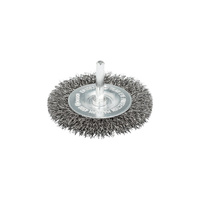 Druciane szczotki tarczowe do wiertarek drut falisty, 50 mm