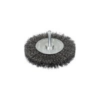 Druciane szczotki tarczowe do wiertarek drut falisty, 100 mm
