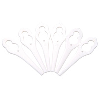 Noże z tworzywa sztucznego 23 cm (24 szt.)