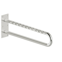 LEHNEN FUNKTION Poręcz WC ścienna łukowa stała 850mm, gładka