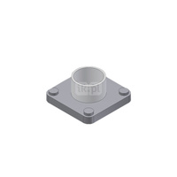 Zestaw kołnierzy do lutowania 42 mm stal