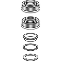 Zestaw wyposażeniowy - tworzywo sztuczne / biały
