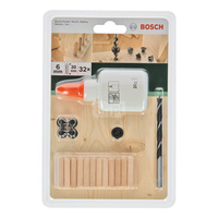 32-częściowy zestaw kołków D = 6 mm, L = 30 mm