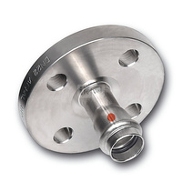 Kołnierz zaciskowy SANHA NiroTherm Press stal nierdzewna DN 80 (88.9 mm)