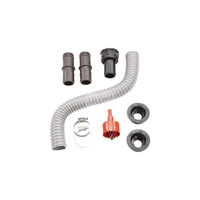 FLEX-COMFORT zestaw przyłącza 1 1/4", szary