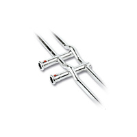 Czwórnik SANHA Therm krzyżowy do najwyższej kondygnacji stal 15 mm, zw x zw x zw x zw