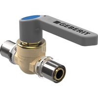 Zawór kulowy GEBERIT Volex DN 15 zw, uchwyt: dźwignia