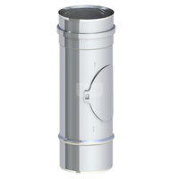 Rura fi100mm z rewizją praca w nadciśnieniu (wyczystka) z uszczelką