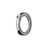 Uszczelka płaska okrągła VIEGA 6168.12 guma, 75 mm x 50 mm / 5 mm