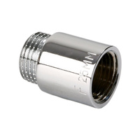 Przedłużka FERRO, mosiądz (chrom), 3/4'' (GZ x GW), 30 mm