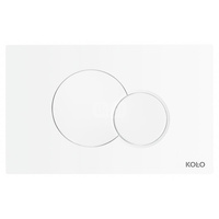 ECLIPSE 2 przycisk spłukujący, biały