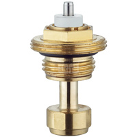 Głowica zaworowa gwint 1/2"/stopniowana nastawa wstępna/kapa biała