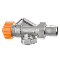 Eclipse DN 15, osiowy - Automatyczny zawór termostatyczny z ogranicznikiem przepływu w technologii AFC