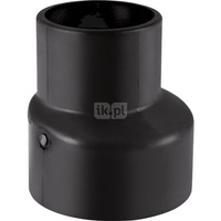 Zwężka niesymetryczna GEBERIT Silent-db20 redukcja, polietylen, 75 mm, DN 70 x 56 mm (króciec)