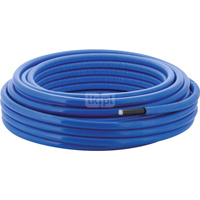 Rura PE-RT II/AL/PE-RT II GEBERIT Mepla 16 mm x 2.25 mm izolacja: 26 mm, izolacja kolor niebieski - kręgi 25m wielowarstwowa gładka