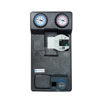 Grupa pompowa AFRISO PrimoTherm 180-2 DN25 GP 3-WM-R Vario GZ x GW 1 1/2'' x 1'', z zaworem mieszającym, z izolacją, z pompą obiegową