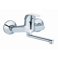 Bateria umywalkowa ścienna FERRO VASTO, chrom