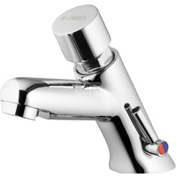 Deante Press Bateria umywalkowa czasowa stojąca bez zamknięcia odpływu