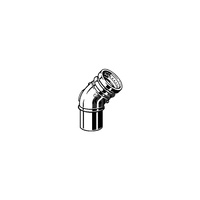 Łuk 45' VIEGA 22261LF, brąz / brąz, 76,1 mm (kw x mz)