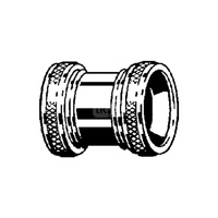 Złącze VIEGA 5619.4, mosiądz (chrom), DN 32 (zz x zz)