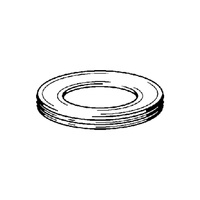 Uszczelka płaska okrągła VIEGA 3811-268 guma, 127 mm x 72 mm / 14 mm