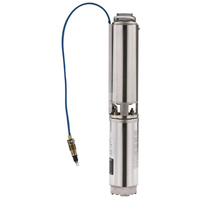 Pompa głębinowa WILO Sub TWU 4-0207-DM-QC-C częstotliwość 50 Hz, moc 0.37 kW 1.17 A, prędkość obrotowa 2840 obr/min, materiał wirnika: polipropylen