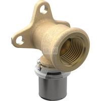 Kolano przyłączeniowe 90' GEBERIT Volex L5.7, Cu, 3/4'' x 20 mm (GW x MZ)