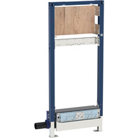 Stelaż podtynkowy z odpływem ściennym, do baterii ściennej podtynkowej GEBERIT Duofix, 1300 x 500 x 110 mm, do wysokości wylewki, przy wpuście 90–200mm