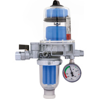 Filtr olejowy AFRISO FloCo-TOP-2KM Sizintegrowany z odpowietrznikiem fi 3/8''/3/8'' GW x GZ, z wkładem plastikowym, maks. przepływ 100 l/h