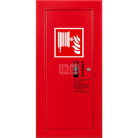 Hydrant DN25 wnękowy boczny, wąż 30m, zamek patent, RAL 3000 lewy