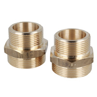 Nypel AFRISO redukcja, mosiądz, 1/2'' x 1/4'' (GZ)