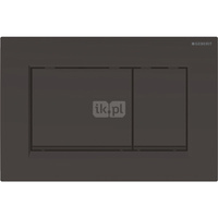 Przycisk uruchamiający Geberit Sigma30, przedni, czarny-czarny mat-czarny