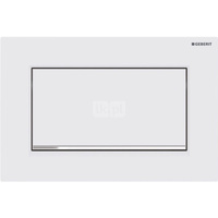 Przycisk uruchamiający Geberit Sigma30 1M, przedni, biały mat, easy-to-clean