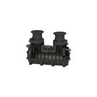 Separator tłuszczu EasyClean ground Standard (T:705-1200mm), NS 10, do zabudowy w ziemi, właz kl. B