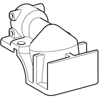 Gniazdo regulatora strumienia do baterii Geberit Brenta