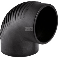 Kolano przyłączeniowe 88.5' GEBERIT Silent-db20, polietylen, 75 mm, DN 70 x 75 mm x DN 70 (króciec)