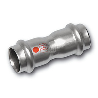 Mufa SANHA NiroTherm Industry, stal nierdzewna, 18 mm (zw x zw)