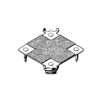 Nasadka, stal chromoniklowa / błyszczący do odpływów prysznicowych VIEGA 4932.2