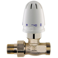 Ogranicznik temperatury na powrocie RTB Zespół o figurze prostej, wymiar 1/2