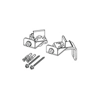 Mocowanie stelaża podtynkowego narożnikowe, regulacja kąta montażu od 0 do 45 stopni TECE profil