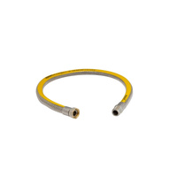 Wąż do gazu PERFEXIM PHA-251/2 ze złączem gwintowanym DN 12 GW x GZ 1500 mm, oplot: PCV