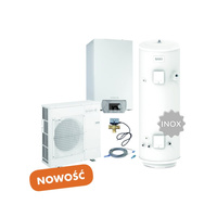 Pakiet - Pompa ciepła powietrze-woda split DE DIETRICH Alezio S 6 MR E 5.63 kW 230 V + Zasobnik c.w.u. ASHP 250