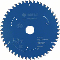 Ostrze do piły tarczowej bezprzewodowej Expert for Aluminium 140 x 1,8 / 1,3 x 20 T48